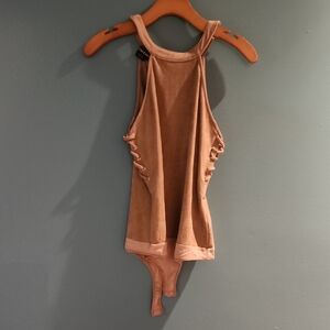 bebe Tan Bodysuit